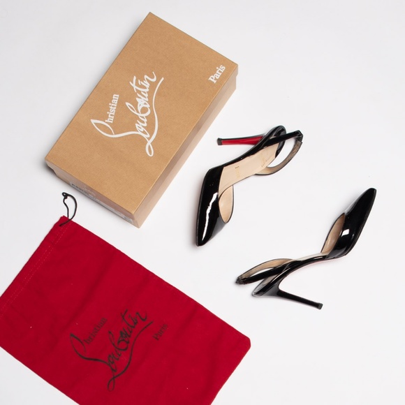 Christian Louboutin Shoes - Christian Louboutin Ever 100mm Slingback Heels 37